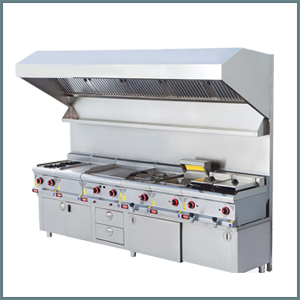 CANTILEVER LINE WITH HOOD