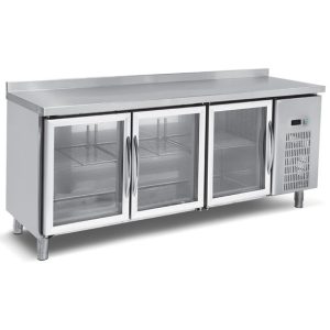 Counter Type Refrigerators with Glass Door (Fan Cooling)