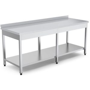 Work Table with Bottom Shelf (Demontable)