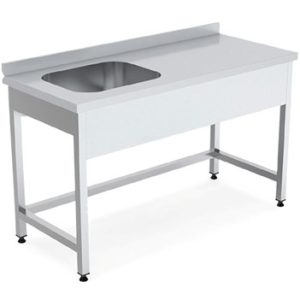 Work Tables with 1 Sink 600 (Demounted)
