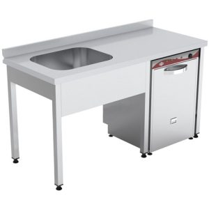 Work Tables with 1 Sink 700 (Demounted)