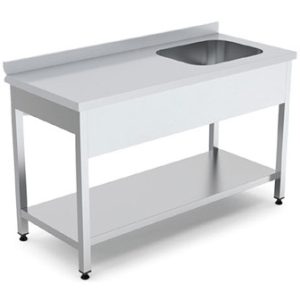 Work Tables with 1 Sink 700 (Demounted)