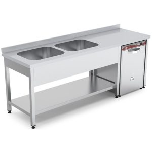 Work Tables with 2 Sink 700 (Demounted)