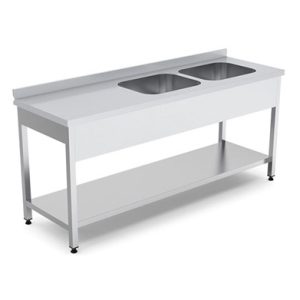Work Tables with 2 Sink 700 (Demounted)