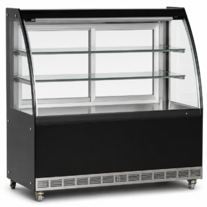 Cold Pastry Display Cabinet 100 with Curved Glass