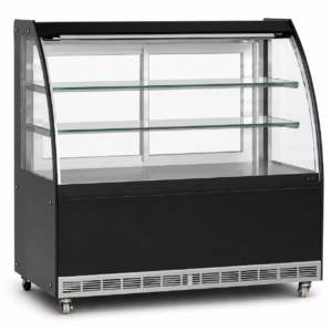 Heated Display Cabinet 100 with Curved Glass