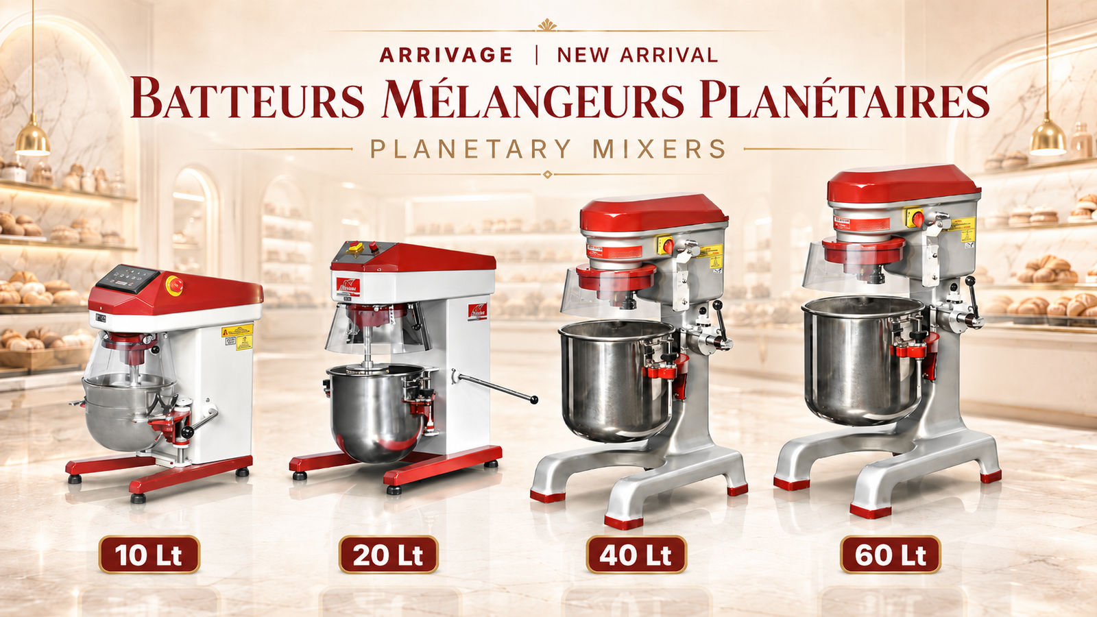 Professional Planetary Mixers
