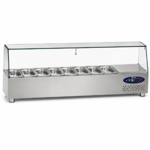 Refrigerated Cooktop Saladbar 200cm Gn 1/4