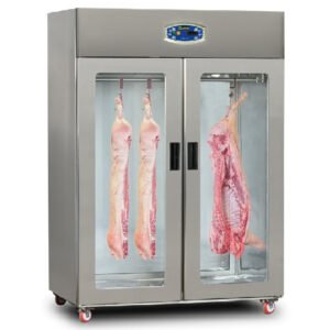 Two Doors, Static (Door Glass, Stainless Showcase)