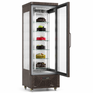 Upright refrigerated display case CUP 500 Series